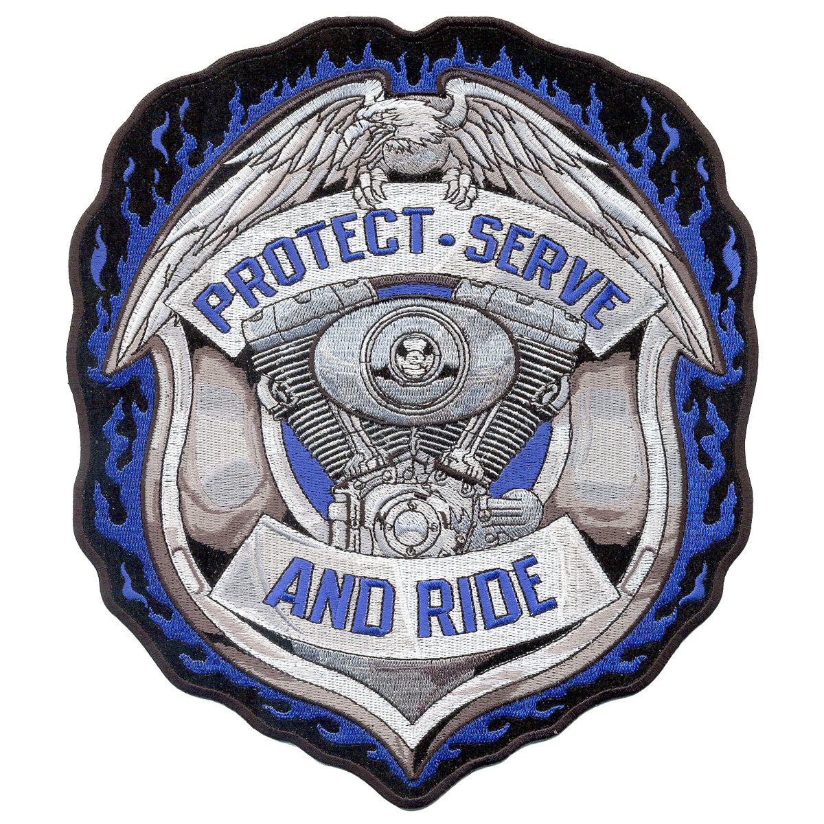 PPA6123 5 x 5 in. Protect & Serve Patch