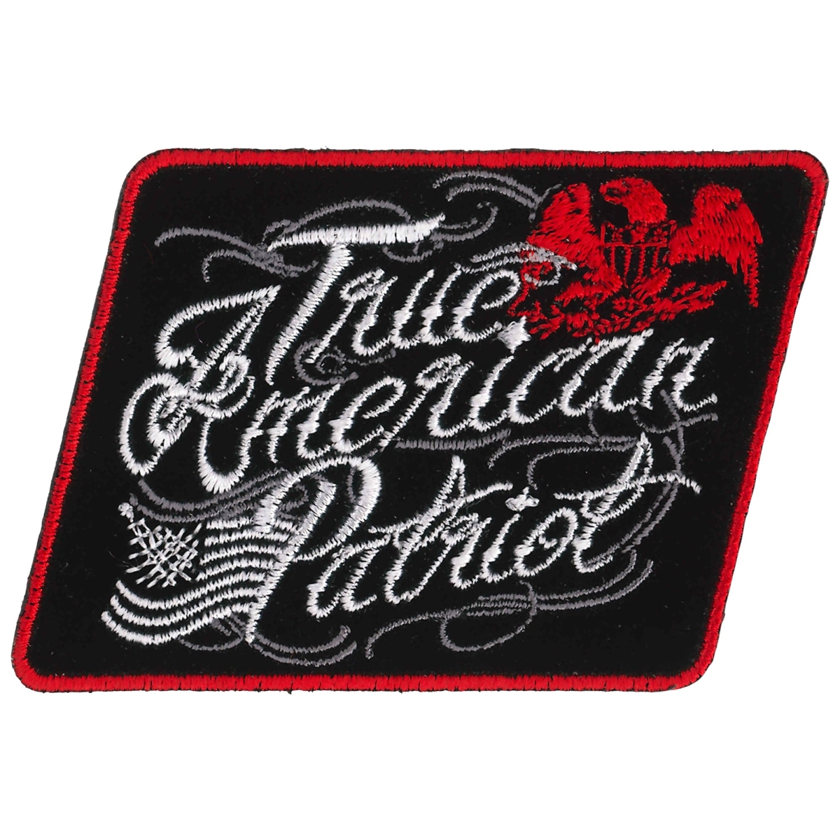 PPQ1180 3 x 3 in. True American Patriot Patch - Multi Color