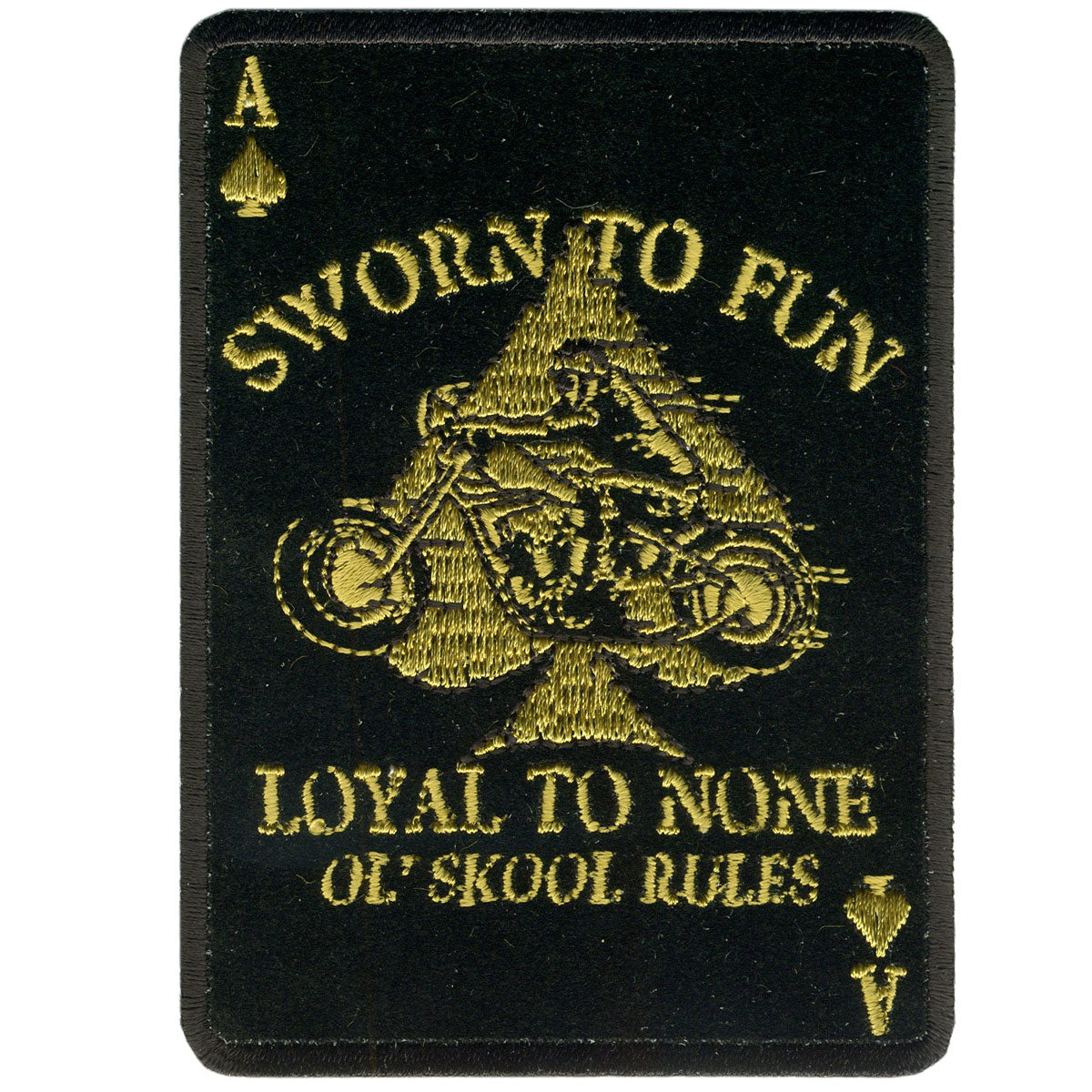 Picture of Hot Leathers PPA2842 3 x 4 in. Loyal to None Patch - Multi Color