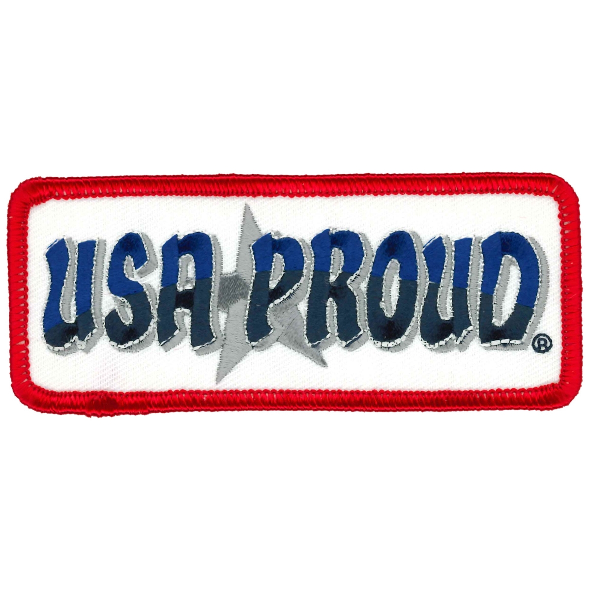 PPL9900 4 x 2 in. USA Proud Patch - Multi Color