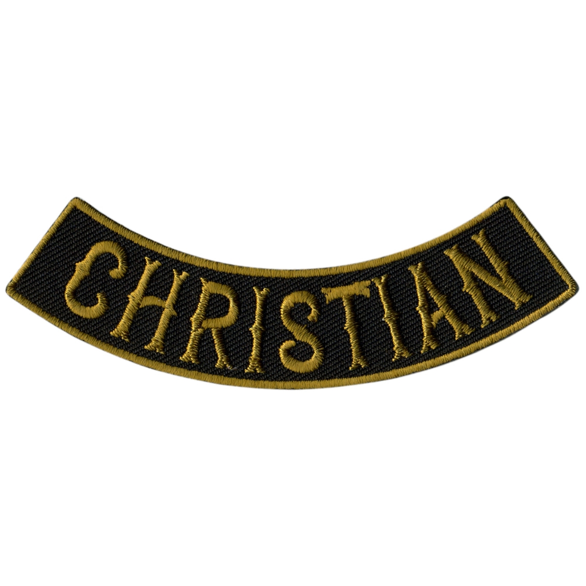 PPM5124 4 x 1 in. Christian Bottom Rocker Patch - Multi Color