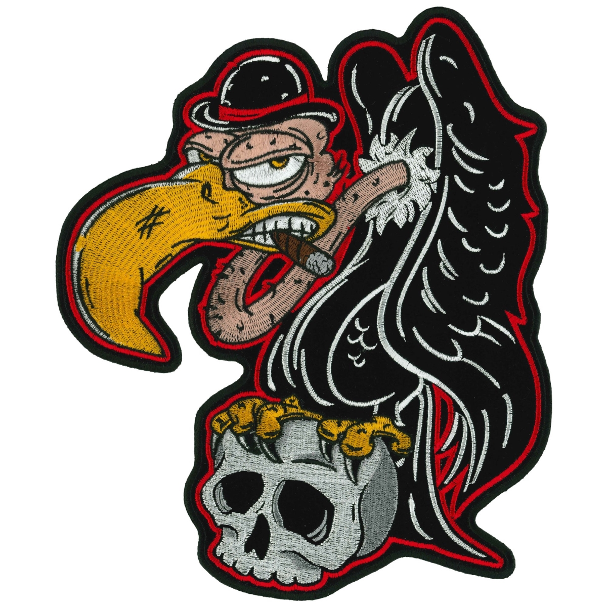 PPA7337 8 x 10 in. Large Buzzard Patch - Multi Color