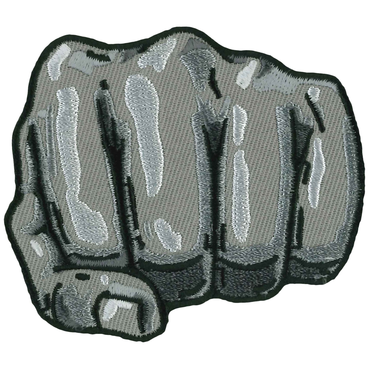 PPQ1920 3 x 2.5 in. Fist Punch Patch - Multi Color
