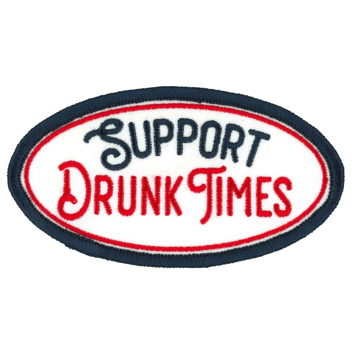 PPW1006 4 x 2 in. Support Drunk Times Patch - Multi Color