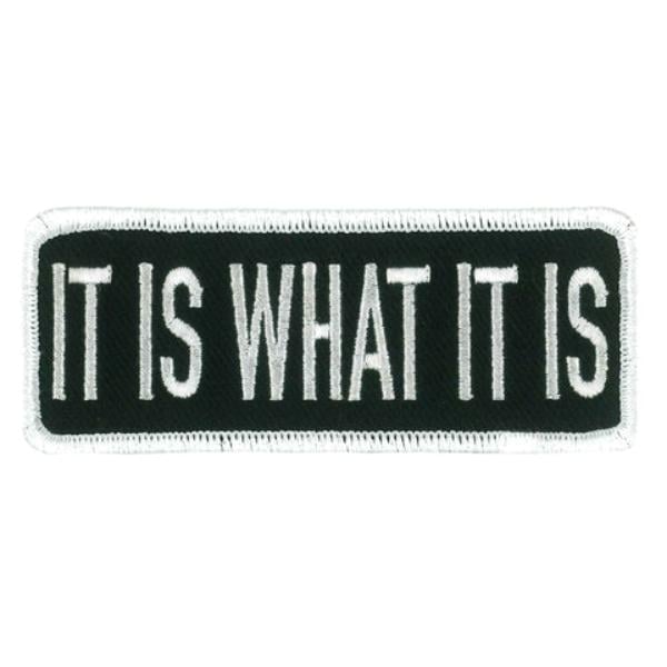 PPW1183 4 x 1.5 in. It is What It is Patch - Multi Color
