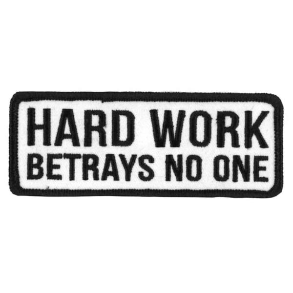PPW1231 4 x 1.5 in. Hard Work Patch - Multi Color