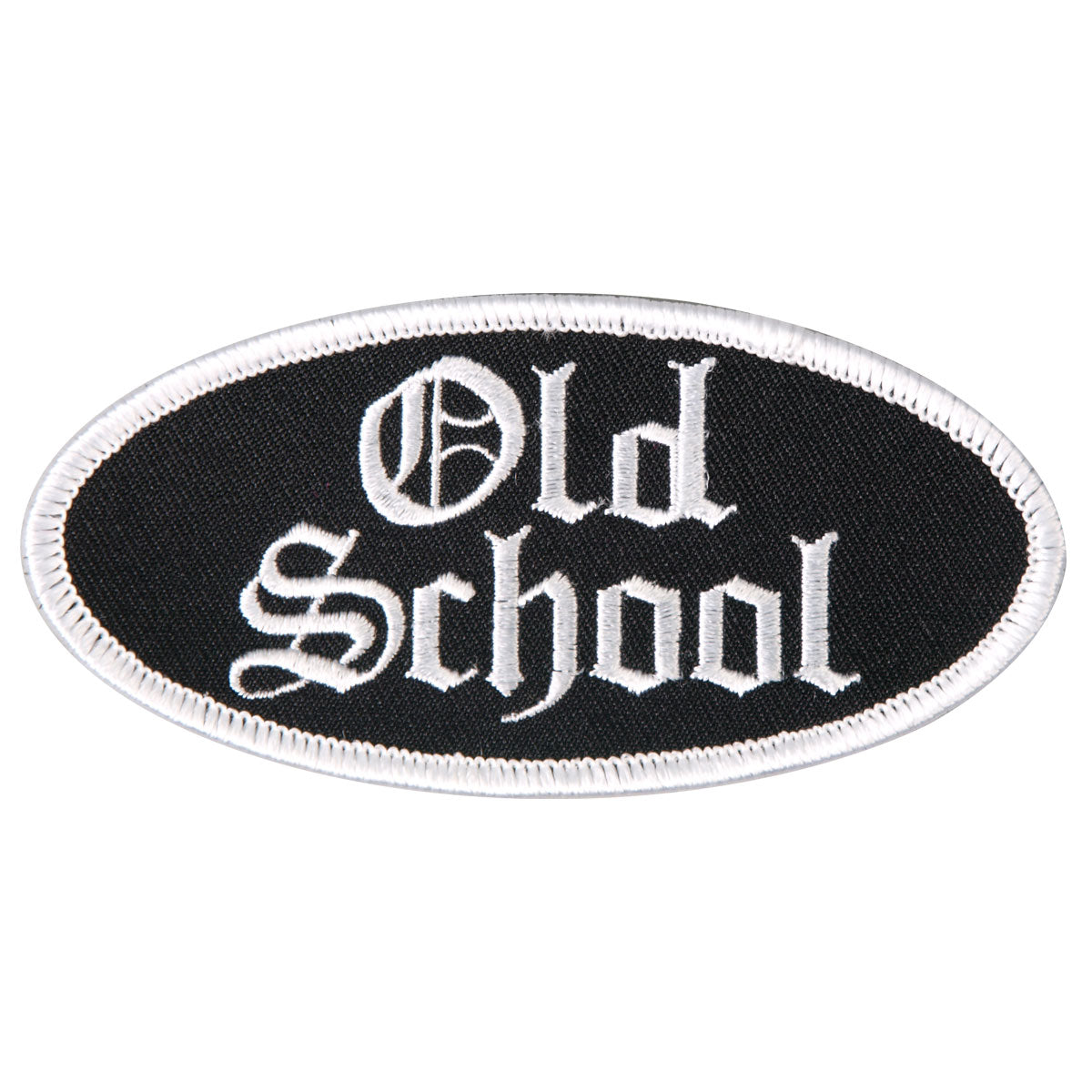 PPL9341 4 x 2 in. Old School Oval Patch - Multi Color