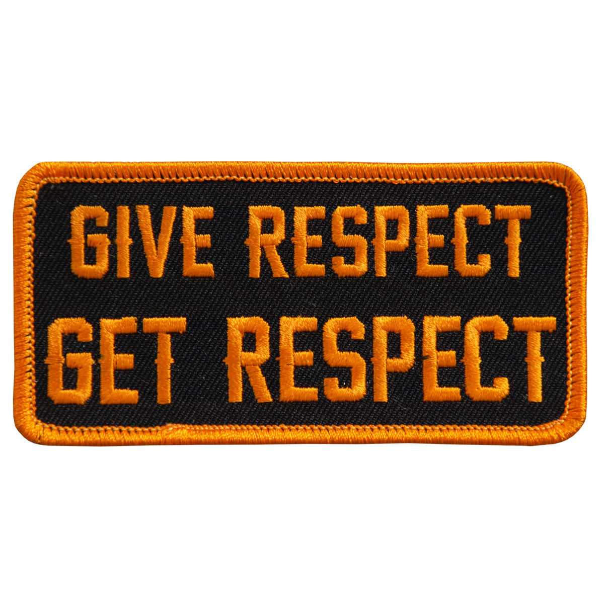 PPL9421 4 x 2 in. Give Respect Get Respect Patch - Multi Color