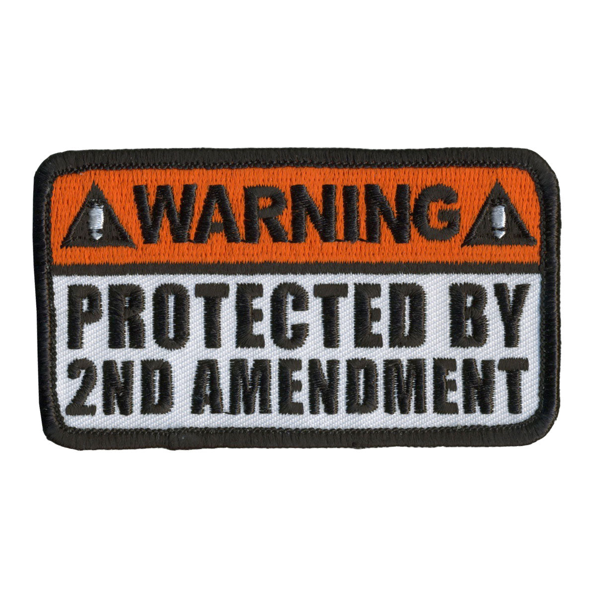 PPL9361 4 x 2 in. Protected by 2nd Amendment Patch - Multi Color