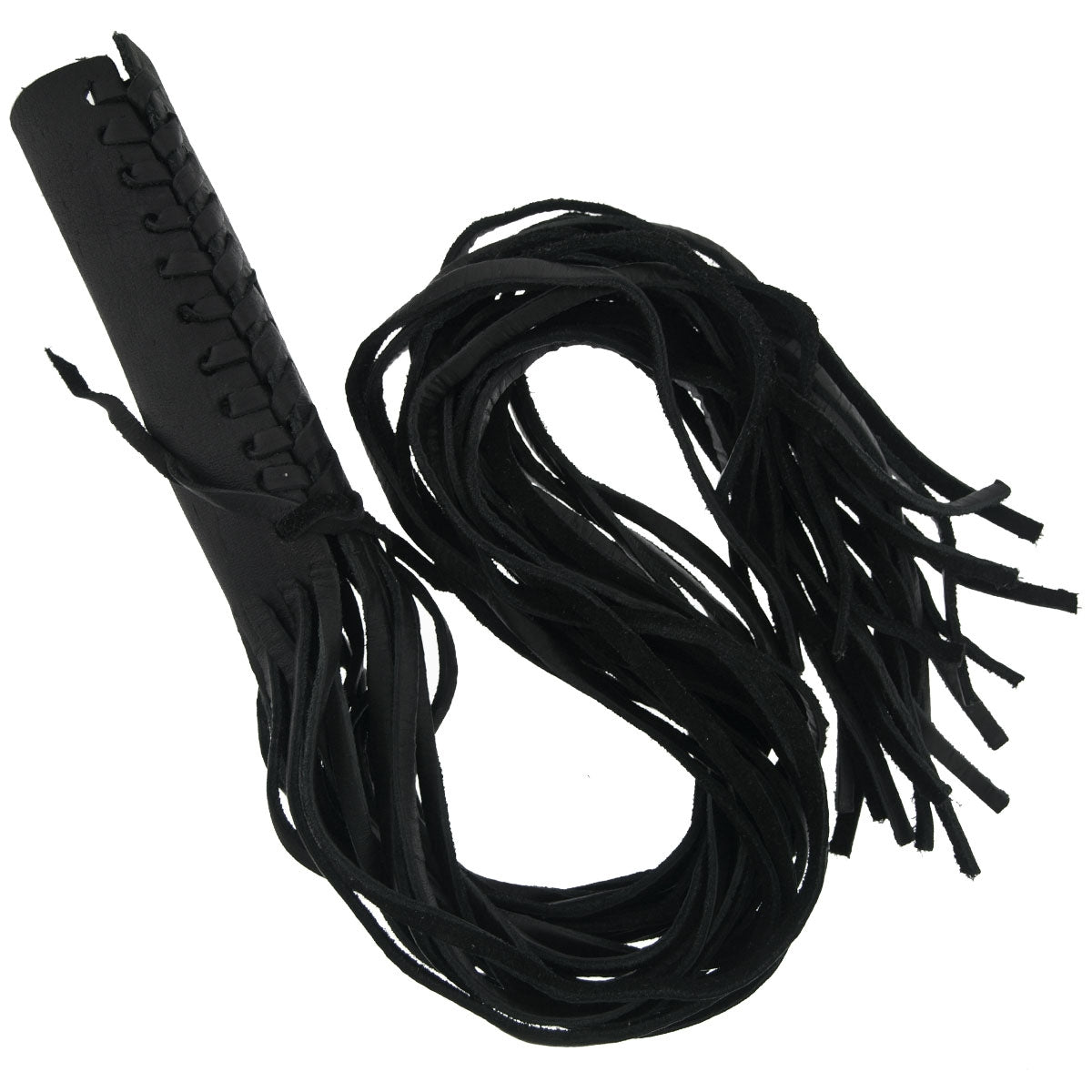 Picture of Hot Leathers TCB1002 20 in. Throttle Cover with Fringe - Black