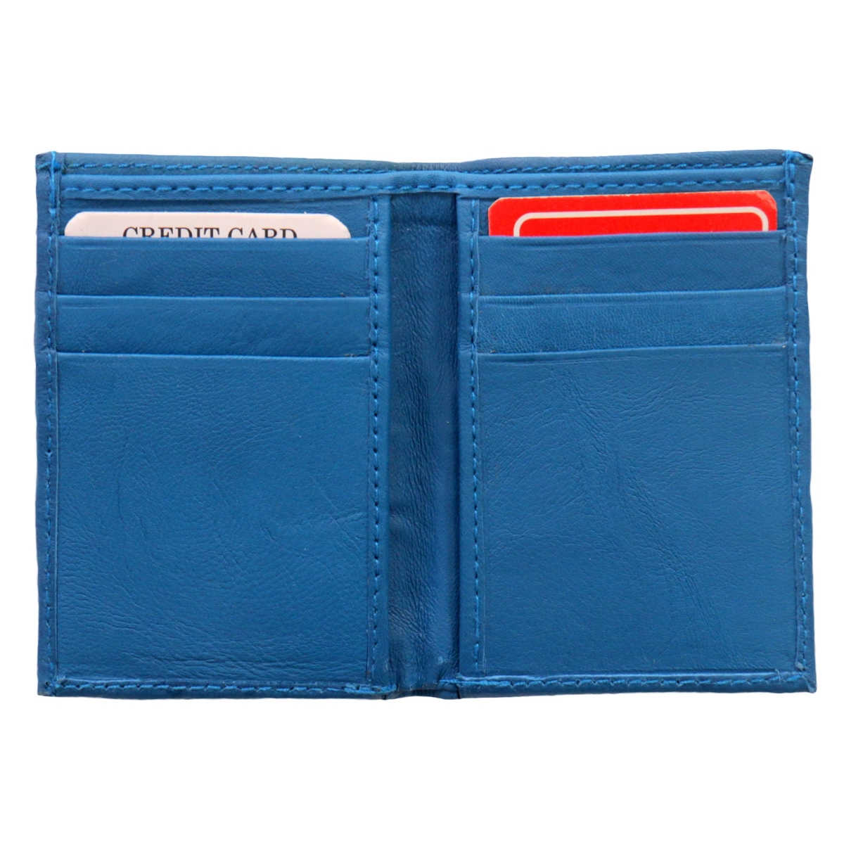 WLD1019 Credit Card Holding Wallet - Blue - Small