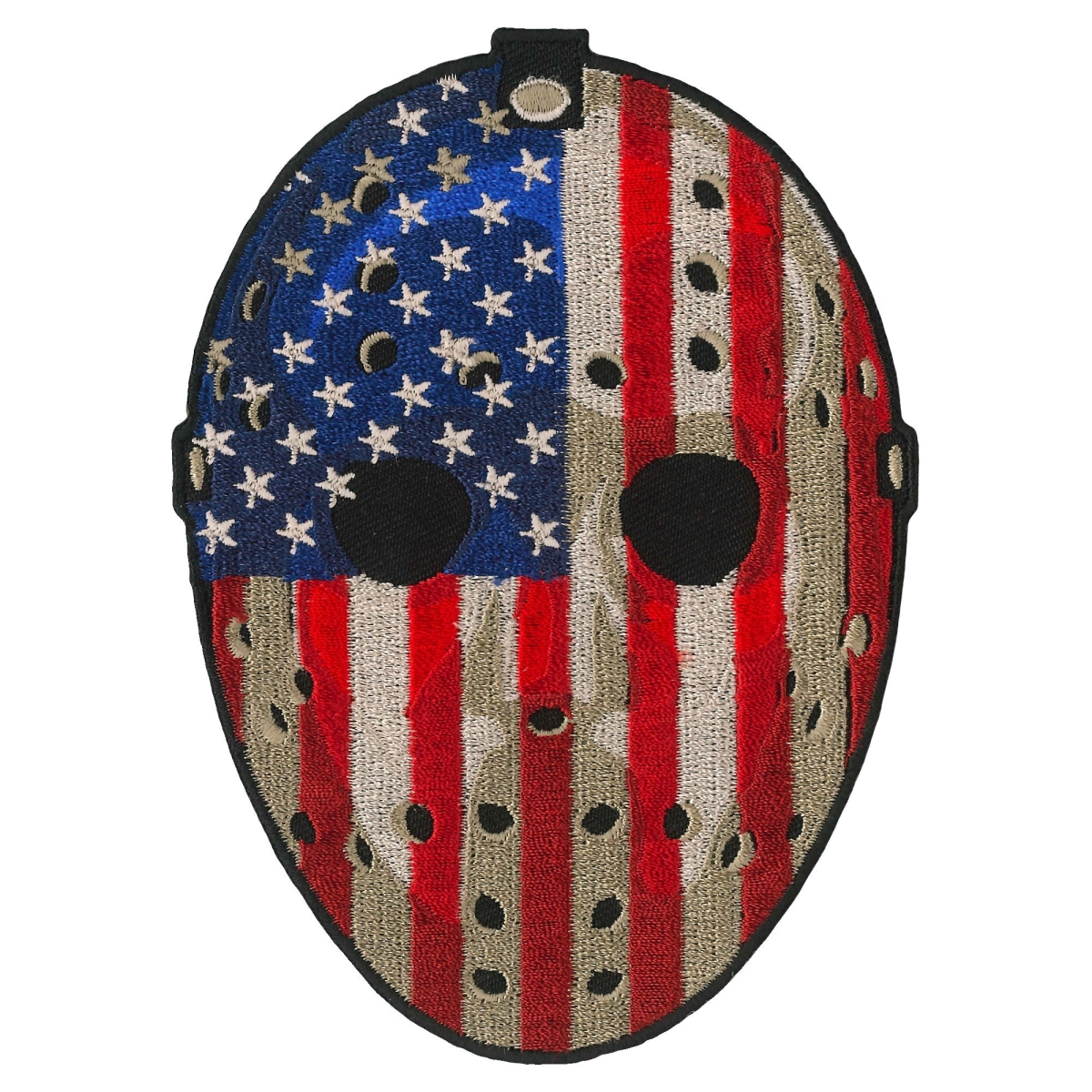 PPQ1463 4 x 5 in. Hockey Mask Patch - Multi Color