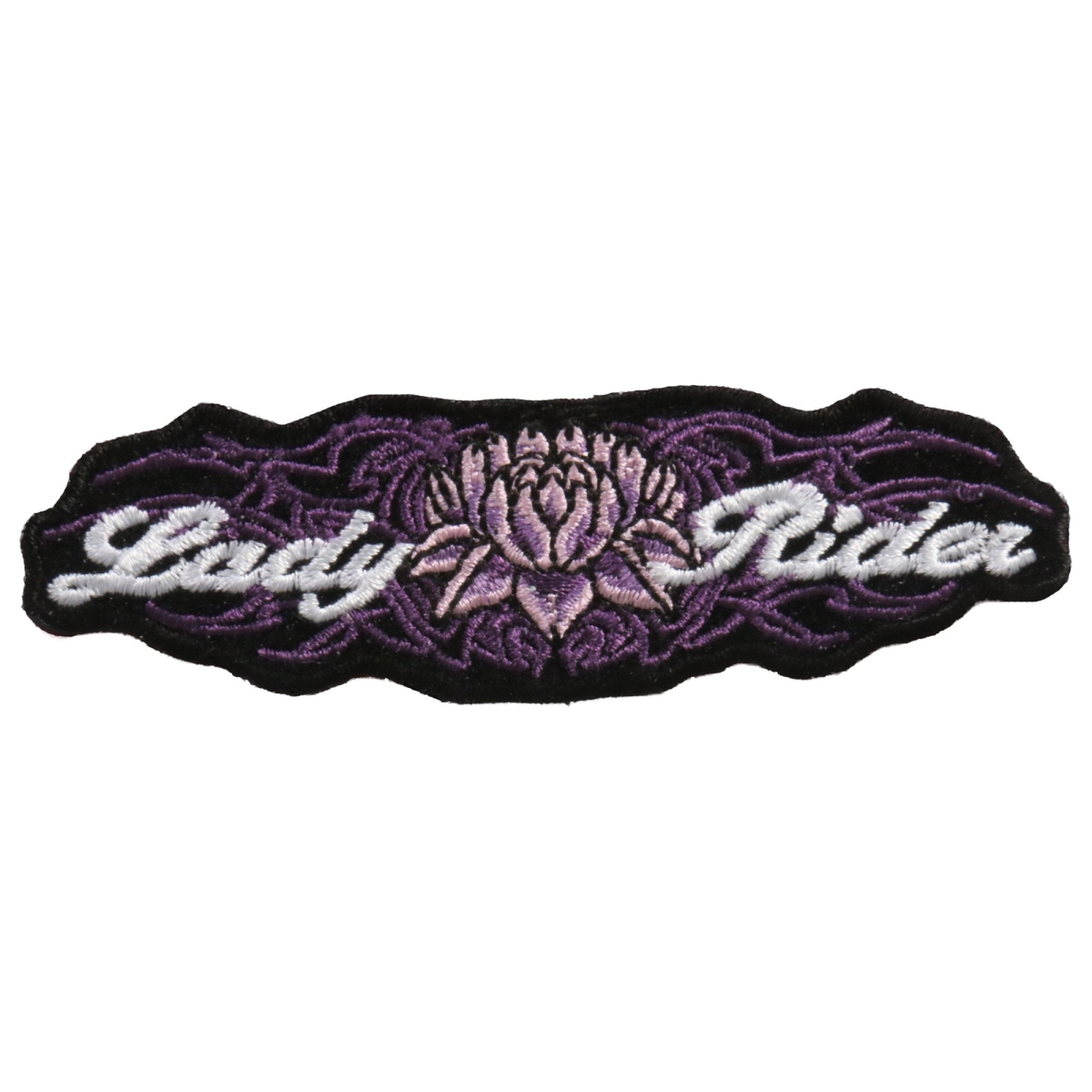 PPA2042 4 x 1 in. Lady Rider Lotus Patch - Multi Color