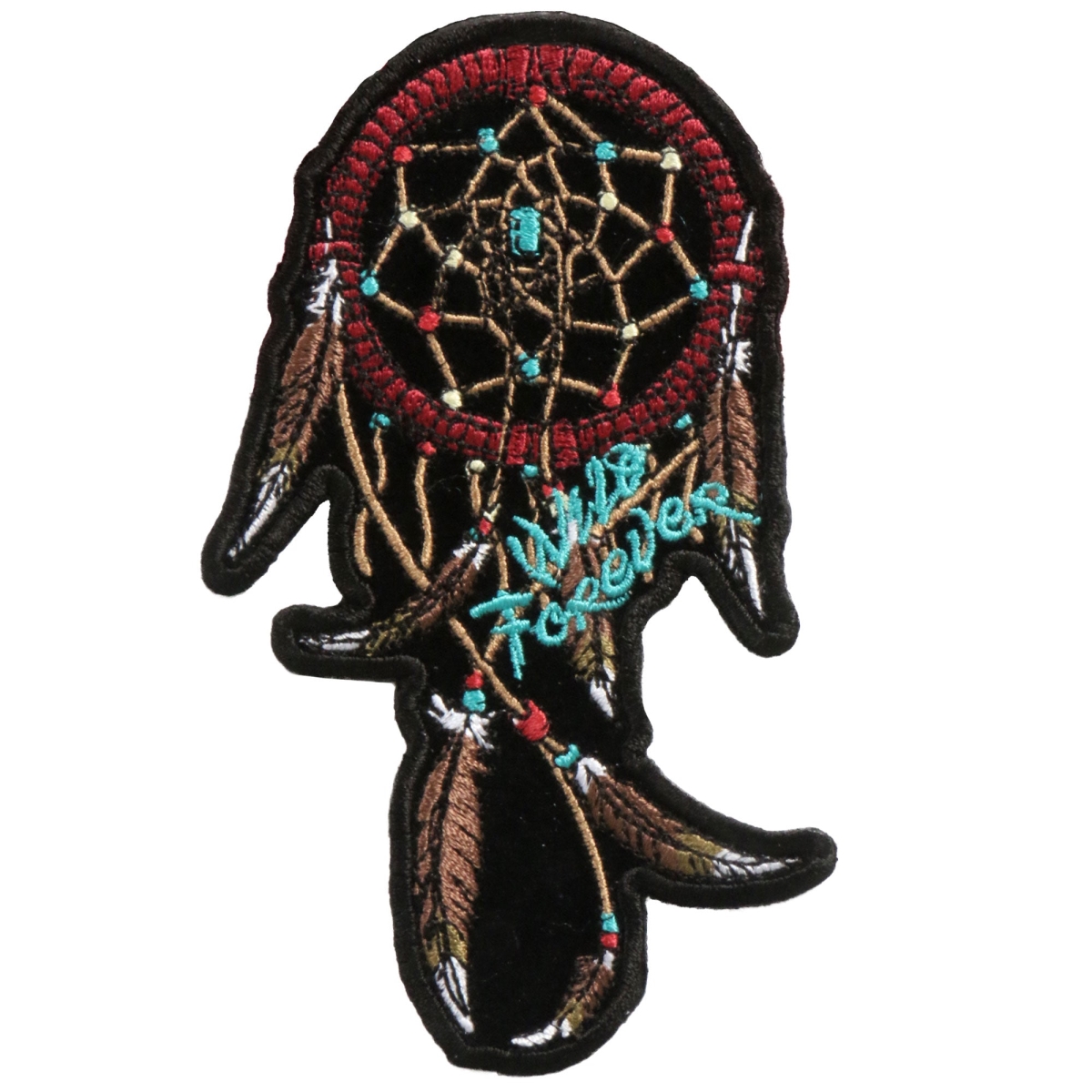 PPA5340 3 x 5 in. Wild Forever Dream Catcher Ladies Patch - Multi Color
