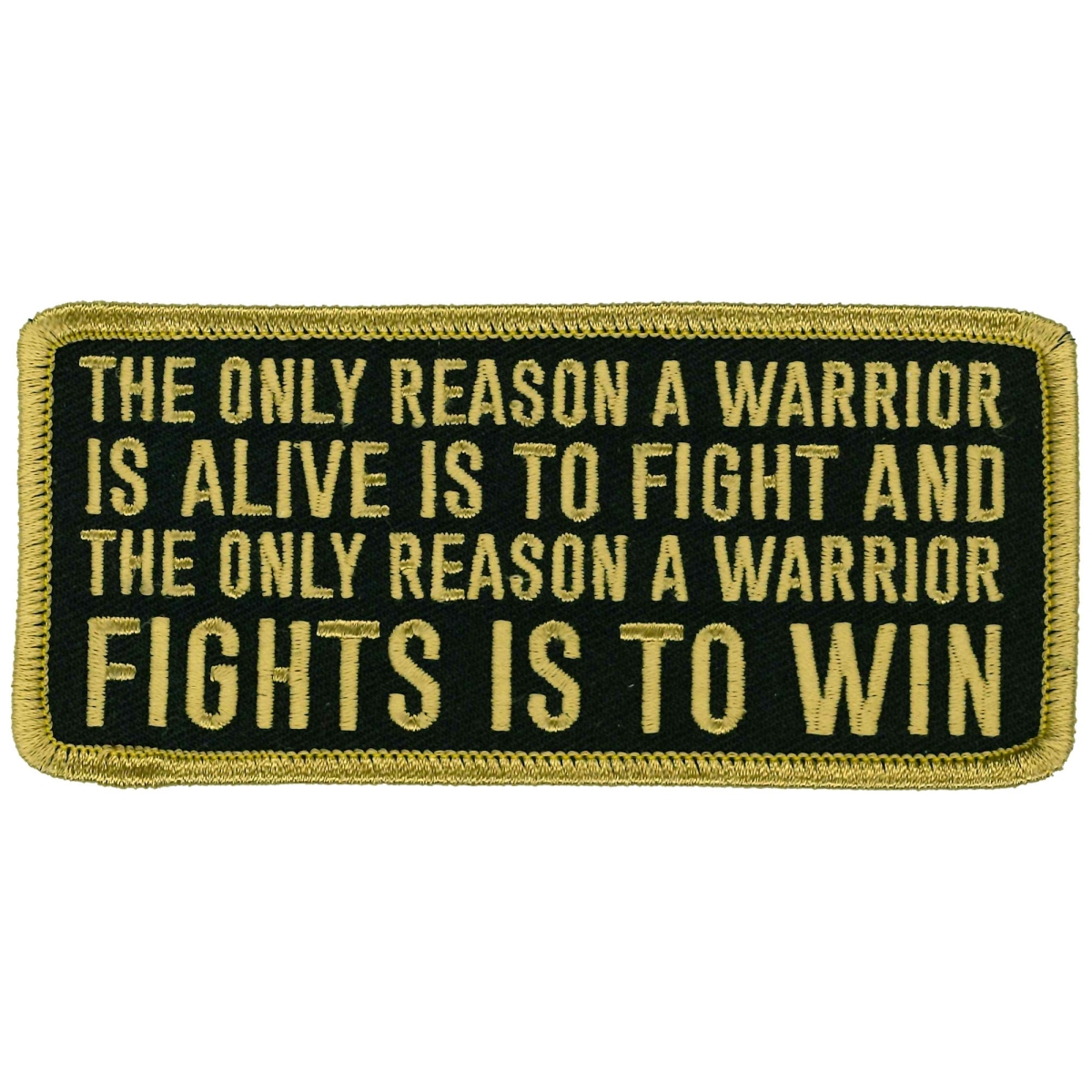 PPL9970 5 x 2 in. Warrior Patch - Multi Color