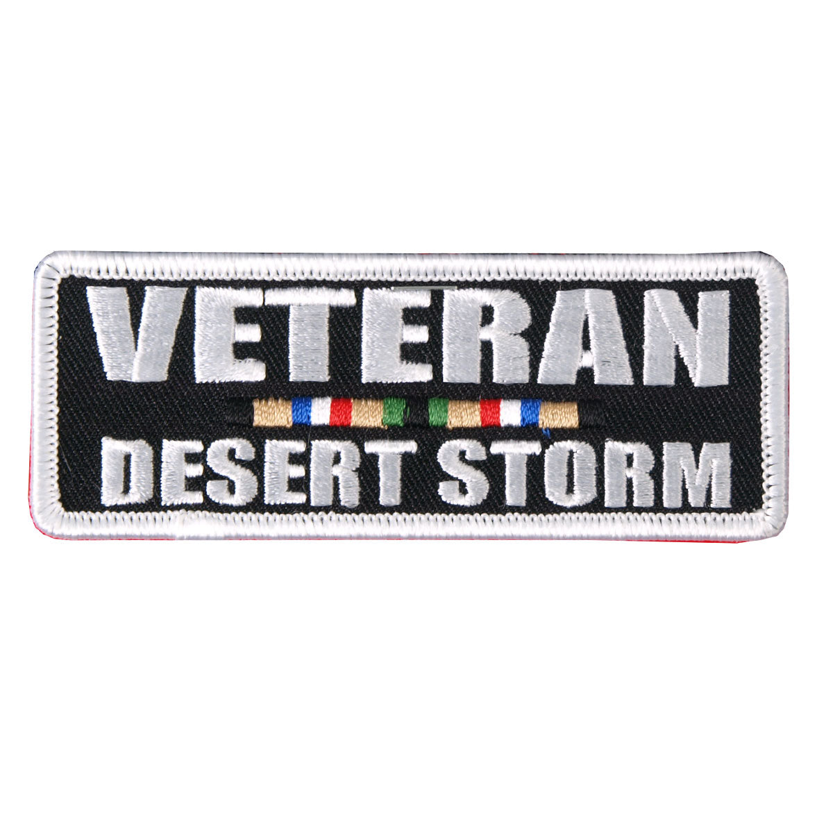 PPL9285 4 x 2 in. Desert Storm Vet Patch - Multi Color