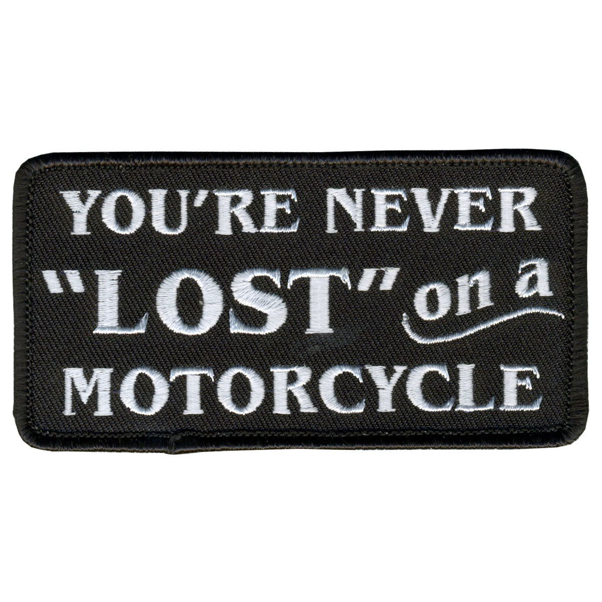 PPL9360 4 x 2 in. You Are Never Lost Patch - Multi Color