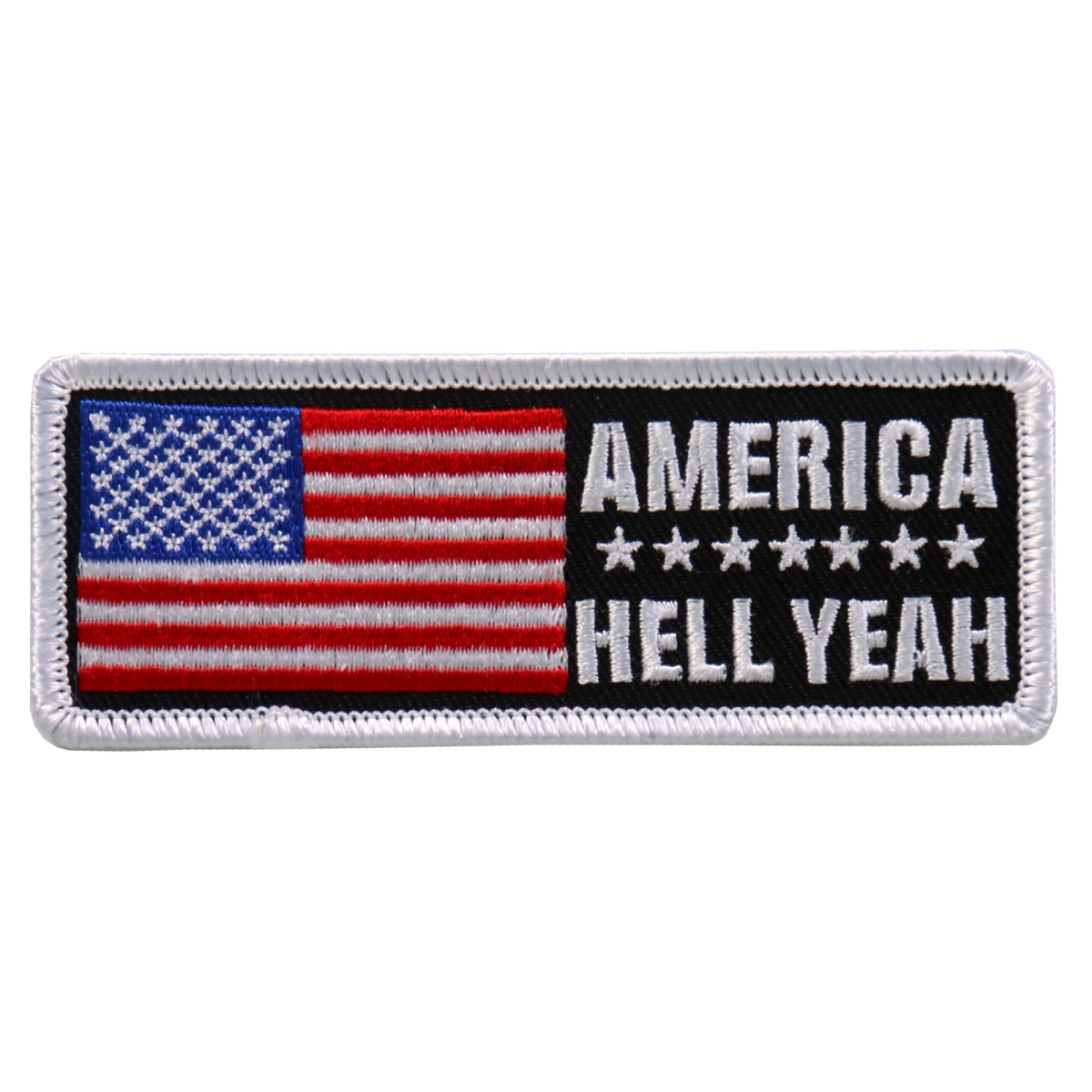 PPL9626 4 x 1 in. America Hell Yeah Patch - Multi Color