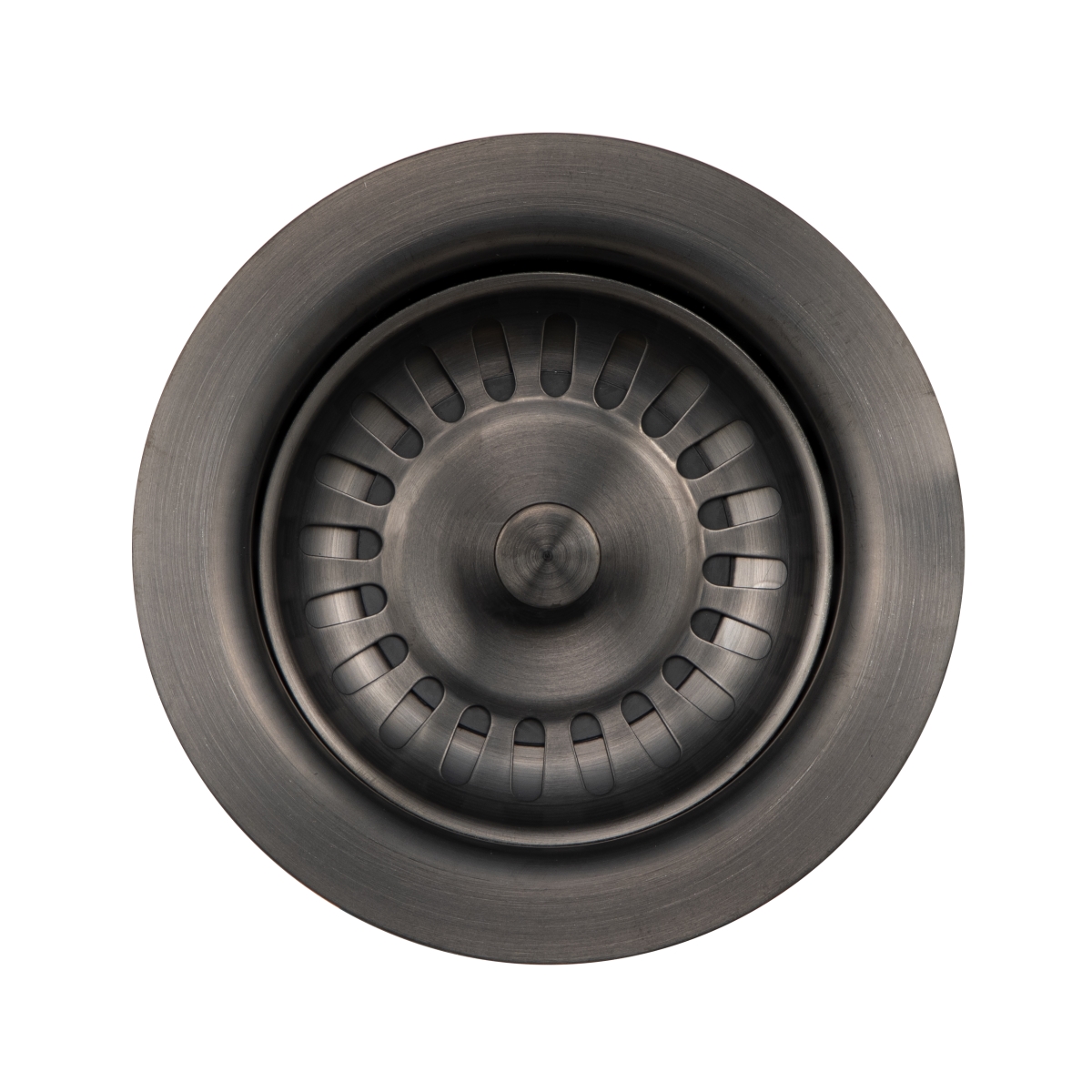 Picture of Houzer 190-9180 GR 3.5 in. Basket Strainer, Graphite