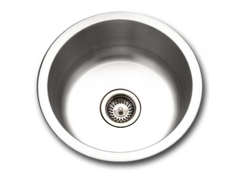 Picture of Houzer SCF-1830-10 18 in. Hospitality Drop-in Top Mount Round Bar & Prep Sink&#44; Stainless Steel - Pack of 10