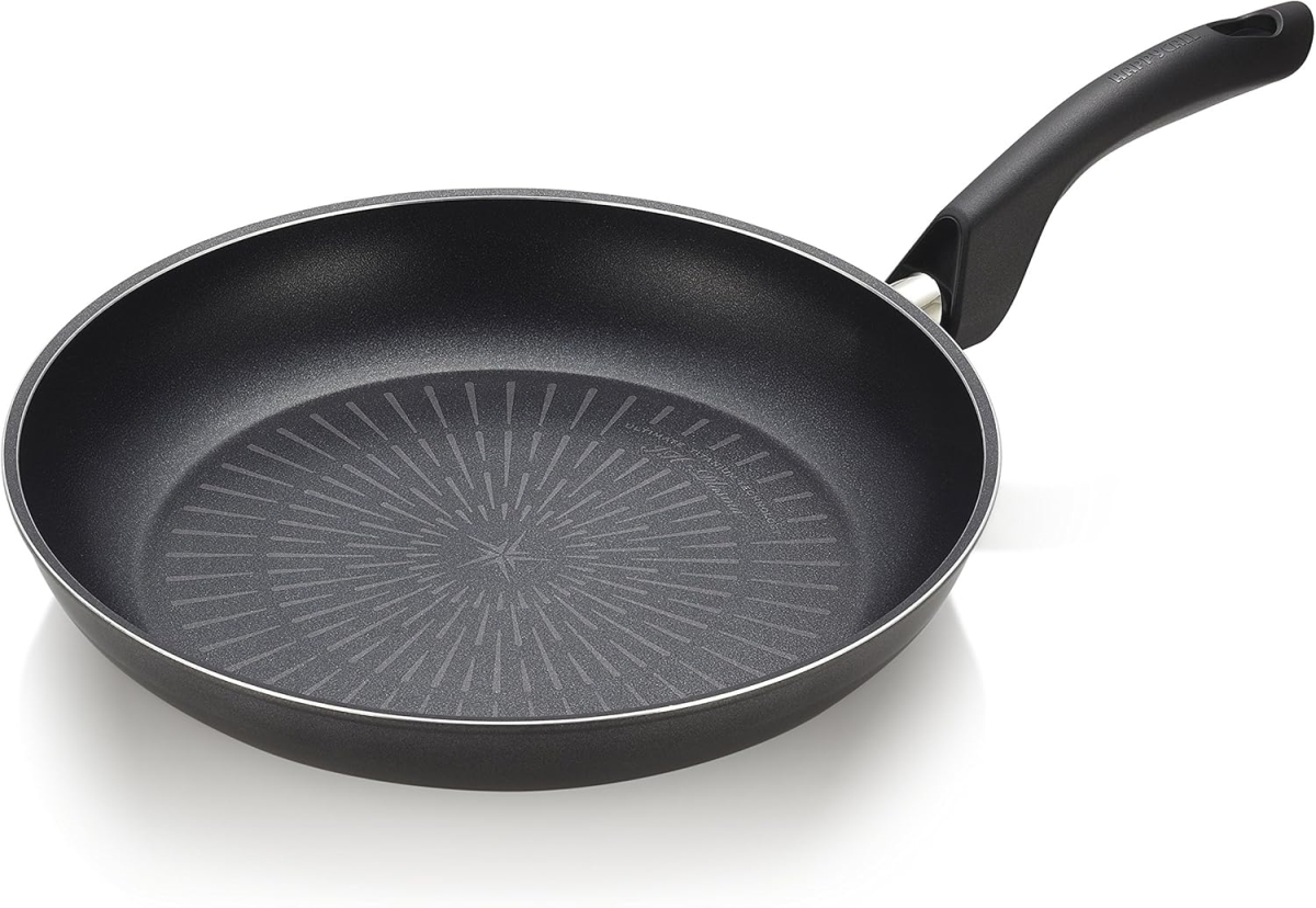 Picture of Happycall 3001-0107 12.6 in. Titanium Nonstick Frying Pan with PFOA-Free&#44; Induction Safe & Scratch-Resistant