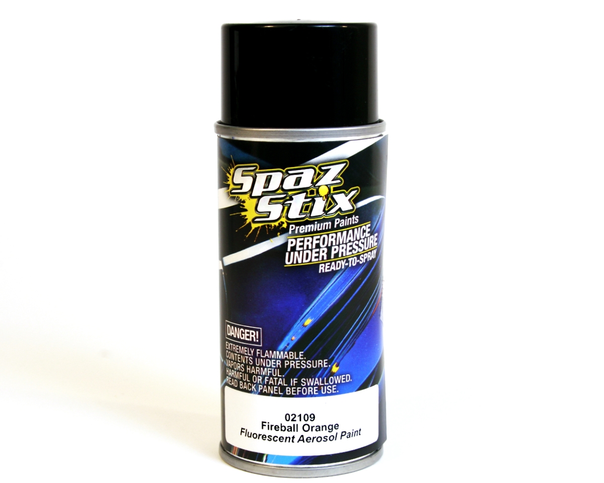 SZX02109 Fireball Orange Fluorescent Aerosol Paint - 3.5 oz