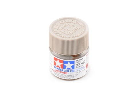 TAM81720 Acrylic Mini XF-20 Grey Paint - Medium