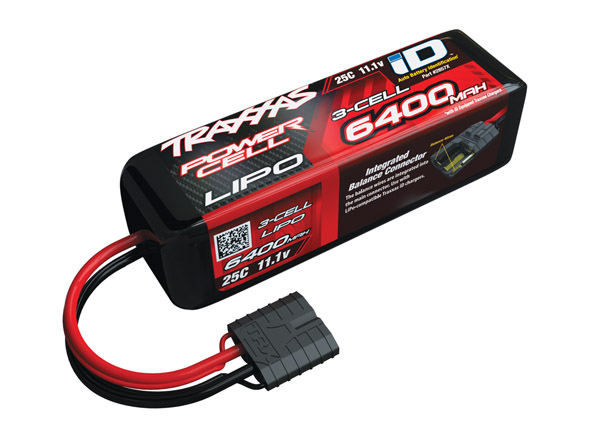 Picture of Traxxas TRA2857X 6400 mAh 11.1 V 3-Cell 25C LiPo Battery