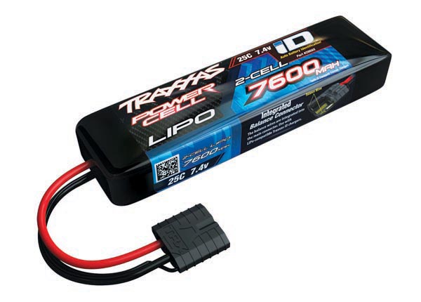 Picture of Traxxas TRA2869X 7600 mAh 7.4 V 2-Cell 25C LiPo Battery