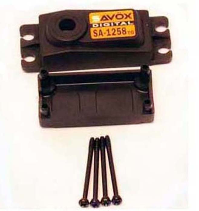 SAVSCSA1258TG Top & Bottom Servo Case with Screws