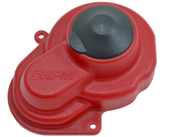 Sealed Gear Cover for the Traxxas E-Rustler, E-Stampede - Red