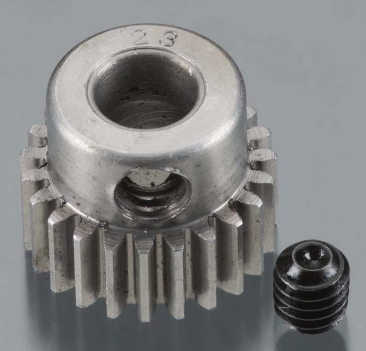 5 mm Bore Hard 48 Pitch Machined 23 Tooth Pinion