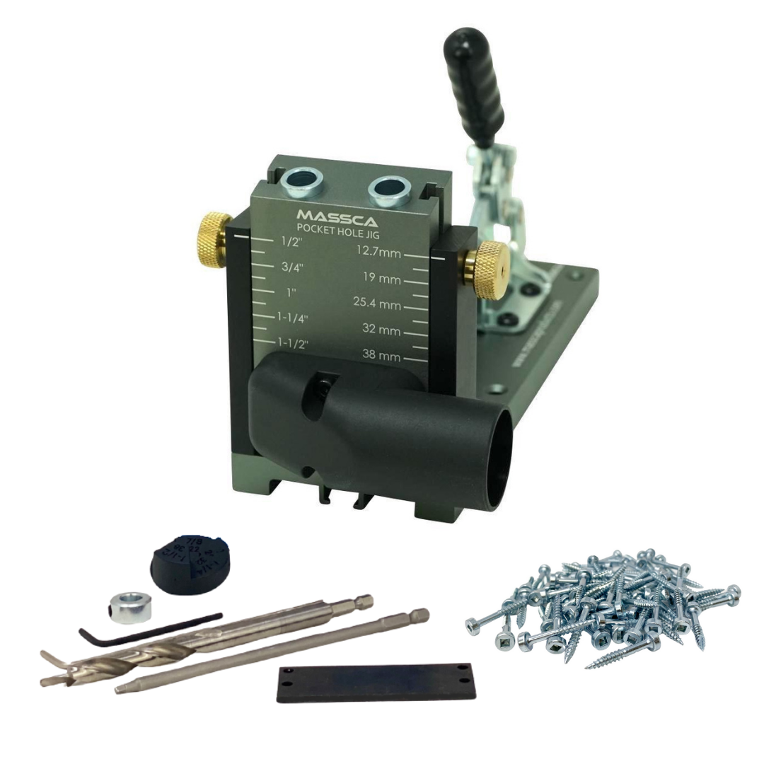 X0023P7LVR M1 Aluminum Pocket Hole Jig System