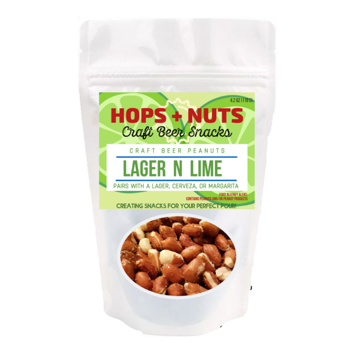 Picture of Hops & Nuts LLIME4 Lager & Lime Peanuts