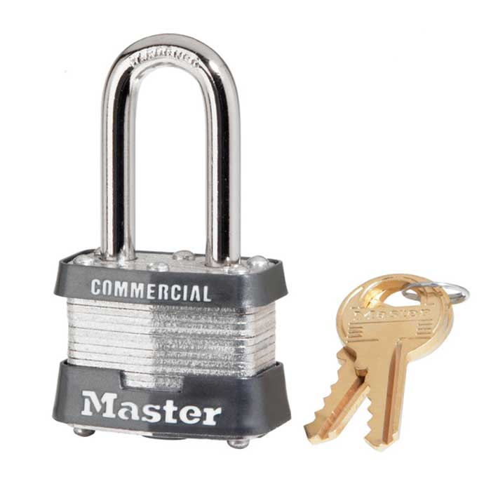 3LFUP No.3 Non-Rekeyable Laminated Steel Padlock - Custom