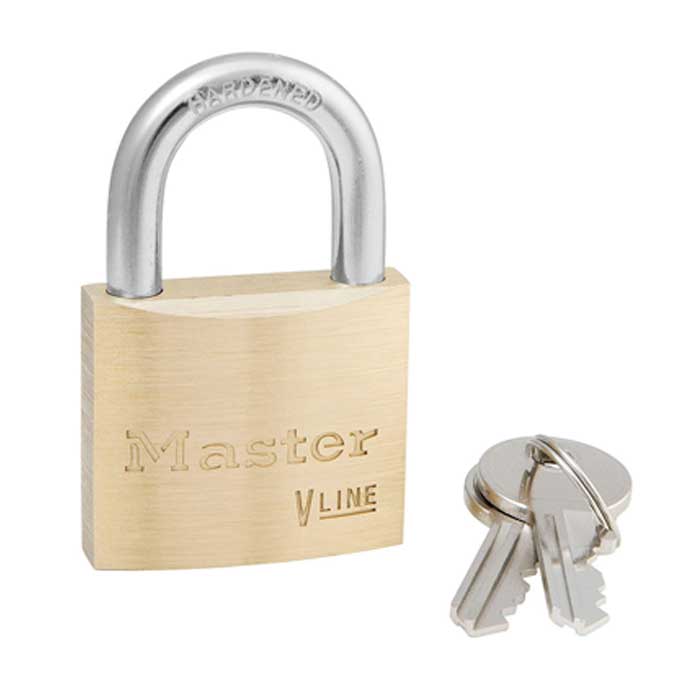 4140KA2341 4140 V-Line Brass Padlock - Keyed Alike-2341