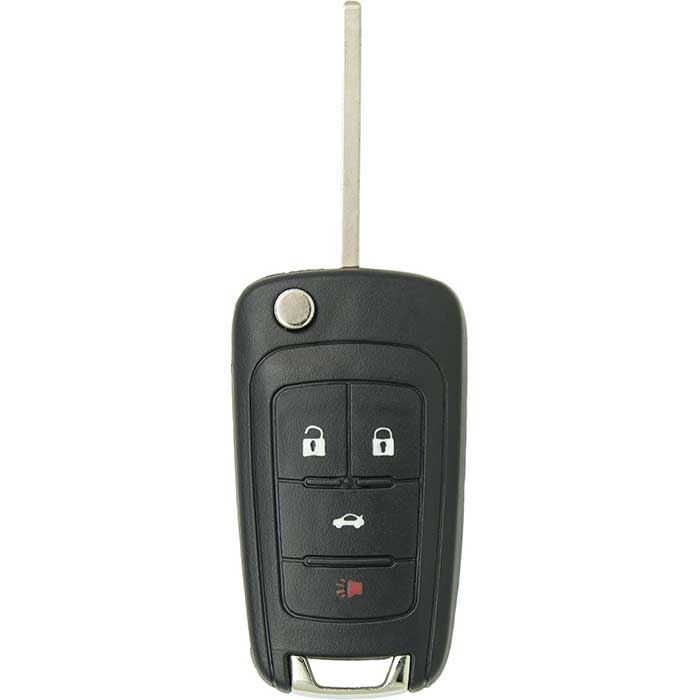 PRX-GPPS4 4 Button Flip Key Replacement for GM