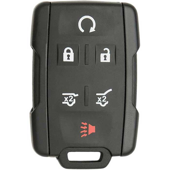 R-GM-7766 315 Mhz 6 Button Replacement Remote for 2015-2020 Chevrolet Tahoe