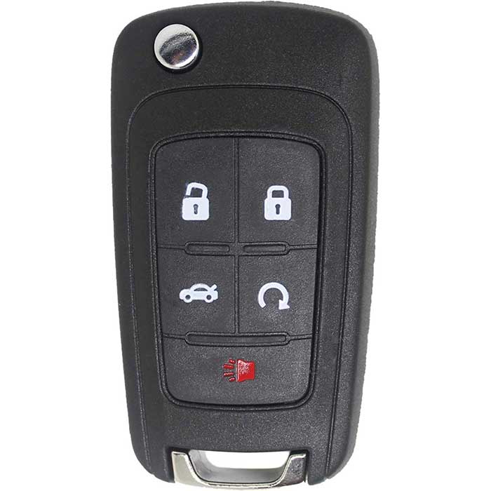 RK-GM-FP52 5 Button Replacement Remote Flip Key for GM OHT01060512