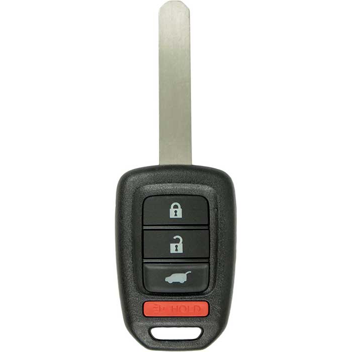 RK-HON-1T4H 4 Button Replacement Remote Head Key for 2016-2021 Honda HR-V
