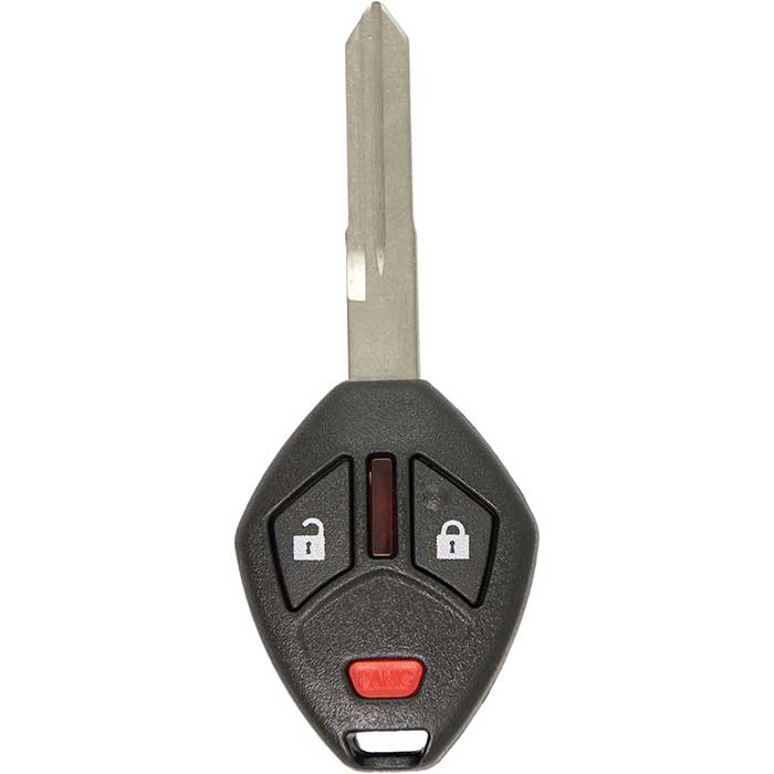 RK-MIT-749 3 Button Replacement Remote Key Combo for 2006-2007 Mitsubishi Endeavor