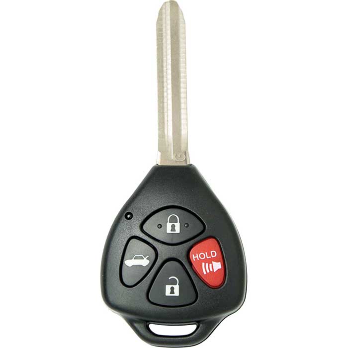 RK-TOY-404 4-Button Replacement Remote Head Key for 2010-2011 Toyota Camry
