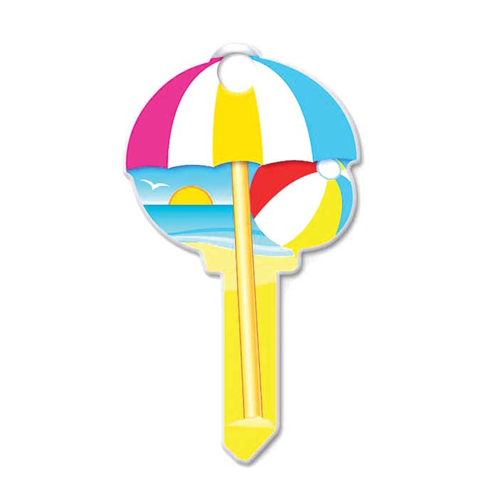 B113K Beach Key Blank - Kwikset KW1-11 Keyway