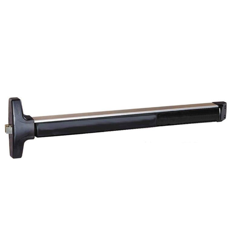 V40-628-48 48 in. Rim Device Exit Only - Satin Aluminum Clear