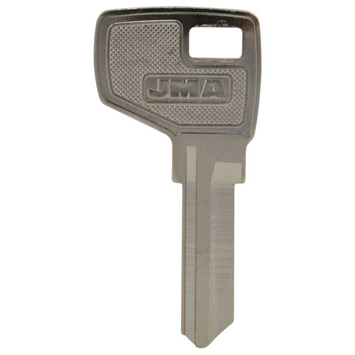 MD17-NP-JMA 0.1 x 2.1 in. Nickel Plated Key Blank