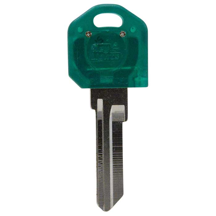 KW1-LIT-GREEN 1S KW1 Keylite Key Blank with Green Light