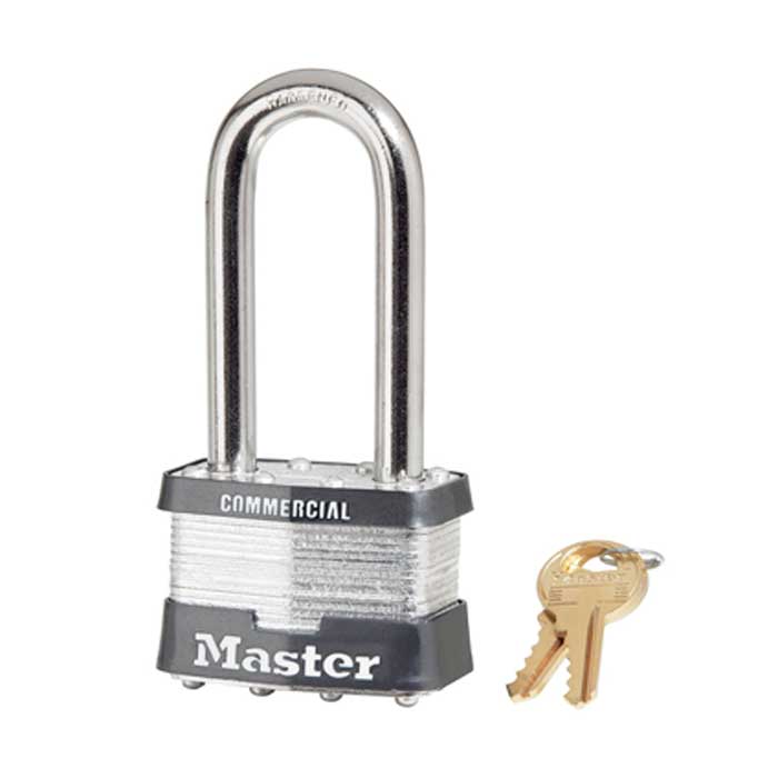 21LJWO 2.5 in. Rekeyable Laminated Steel Padlock without Cylinder