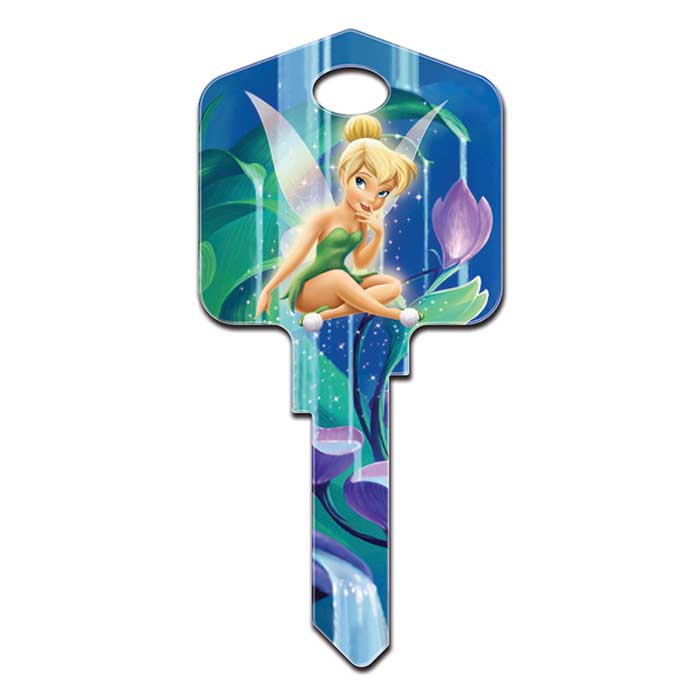 KW-D46 Disney Tinker Bell 4 Key Blank