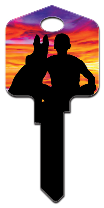 SC1-KL17 Mans Best Friend Kool Key Blank