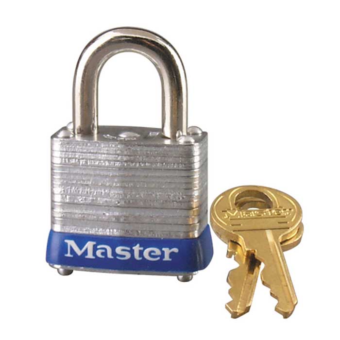 7KA P848 Non-Rekeyable Laminated Steel Padlock - Keyed Alike-P848